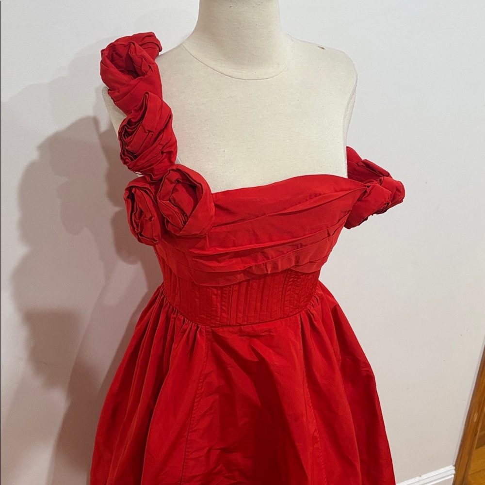 Rachel Gilbert Henley Strap Dress, Size: US 6 - Picture 7 of 11
